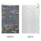Water Lilies by Claude Monet Microfiber Golf Towels - Small - APPROVAL