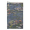 Water Lilies by Claude Monet Microfiber Golf Towels - Small - FRONT