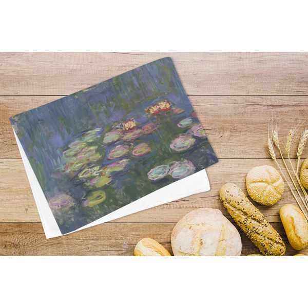 Water Lilies by Claude Monet Microfiber Kitchen Towel - LIFESTYLE