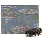 Water Lilies by Claude Monet Dog Blanket - Large