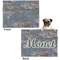 Water Lilies by Claude Monet Microfleece Dog Blanket - Regular - Front & Back
