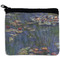 Water Lilies by Claude Monet Neoprene Coin Purse - Front