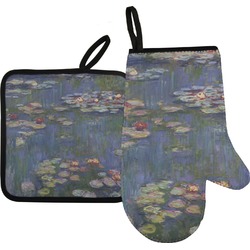 Water Lilies by Claude Monet Oven Mitt & Pot Holder Set