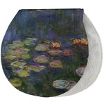 Water Lilies by Claude Monet Burp Pad - Velour