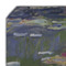 Water Lilies by Claude Monet Octagon Placemat - Single front (DETAIL)