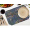 Water Lilies by Claude Monet Octagon Placemat - Single front (LIFESTYLE) Flatlay
