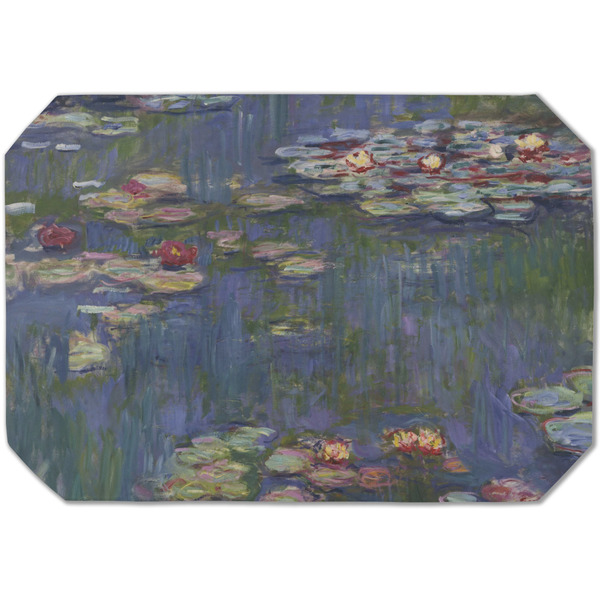 Custom Water Lilies by Claude Monet Dining Table Mat - Octagon (Single-Sided)
