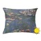 Water Lilies by Claude Monet Outdoor Throw Pillow (Rectangular - 12x16)