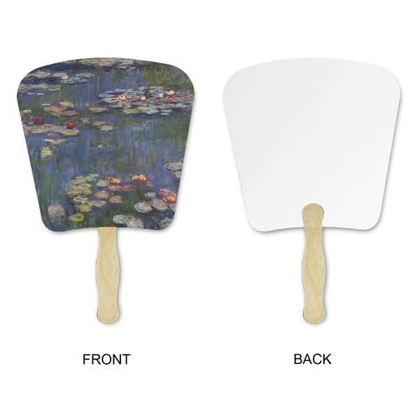 Water Lilies by Claude Monet Paper Fans - Approval