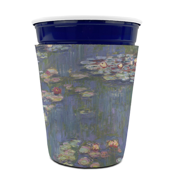 Water Lilies by Claude Monet Party Cup Sleeves - without bottom - FRONT (on cup)