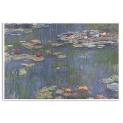 Water Lilies by Claude Monet Disposable Paper Placemats