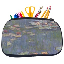 Water Lilies by Claude Monet Neoprene Pencil Case - Medium