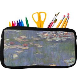 Water Lilies by Claude Monet Neoprene Pencil Case - Small