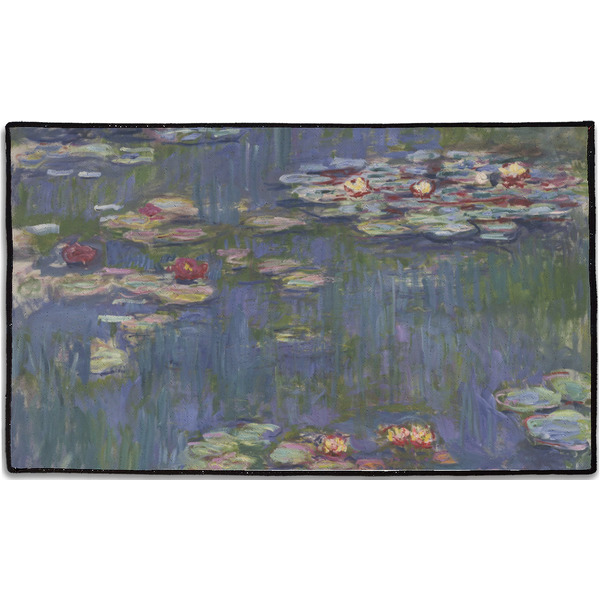 Custom Water Lilies by Claude Monet Door Mat - 60"x36"