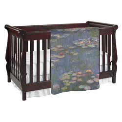 Water Lilies by Claude Monet Baby Blanket (Single Sided)