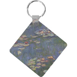 Water Lilies by Claude Monet Diamond Plastic Keychain
