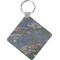 Water Lilies by Claude Monet Personalized Diamond Key Chain