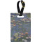 Water Lilies by Claude Monet Plastic Luggage Tag - Rectangular