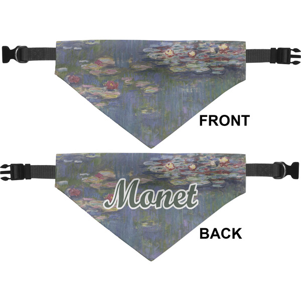 Water Lilies by Claude Monet Pet Bandana Approval