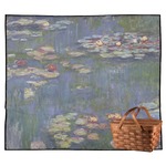 Water Lilies by Claude Monet Outdoor Picnic Blanket