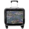 Water Lilies by Claude Monet Pilot Bag Luggage with Wheels