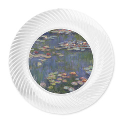 Water Lilies by Claude Monet Plastic Party Dinner Plates - 10"