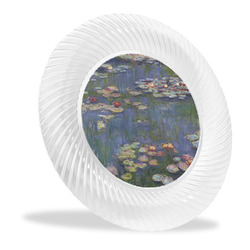 Water Lilies by Claude Monet Plastic Party Dinner Plates - 10"
