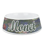 Water Lilies by Claude Monet Plastic Dog Bowl - Medium
