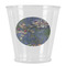 Water Lilies by Claude Monet Plastic Shot Glass