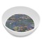 Water Lilies by Claude Monet Melamine Bowl - Side and center