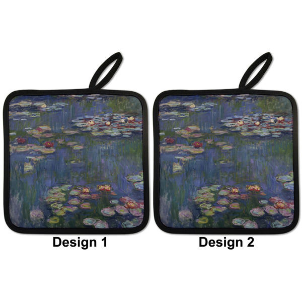 Water Lilies by Claude Monet Pot Holders - Set of 2 APPROVAL