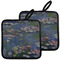 Water Lilies by Claude Monet Pot Holders - Set of 2 MAIN