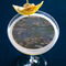 Water Lilies by Claude Monet Printed Drink Topper - Large - In Context