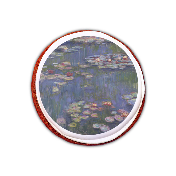 Water Lilies by Claude Monet Printed Icing Circle - XSmall - On Cookie