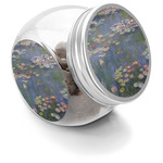 Water Lilies by Claude Monet Puppy Treat Jar