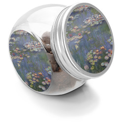 Water Lilies by Claude Monet Puppy Treat Jar
