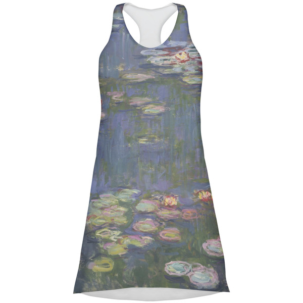 Custom Water Lilies by Claude Monet Racerback Dress - X Large