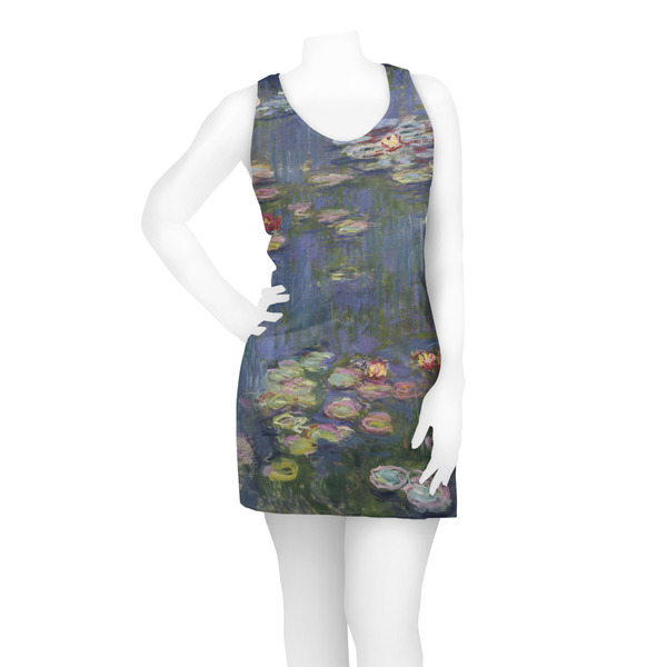 Water Lilies by Claude Monet Racerback Dress - On Model - Front