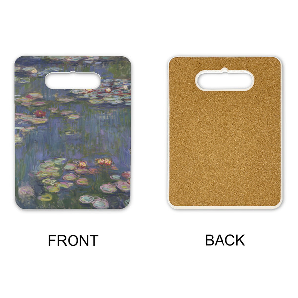 Water Lilies by Claude Monet Rectangle Trivet with Handle - APPROVAL