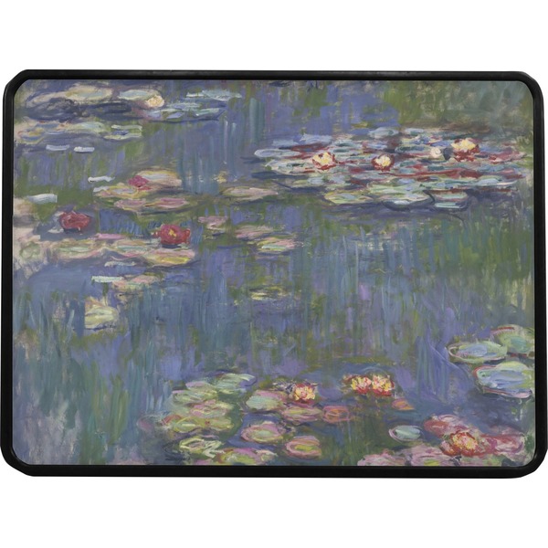 Water Lilies by Claude Monet Rectangular Car Hitch Cover w/ FRP Insert