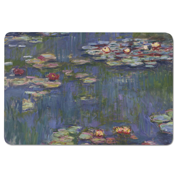 Water Lilies by Claude Monet Rectangular Fridge Magnet - FRONT