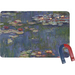 Water Lilies by Claude Monet Rectangular Fridge Magnet