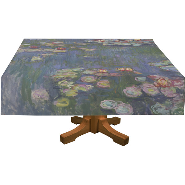 Water Lilies by Claude Monet Rectangular Tablecloths (Personalized)