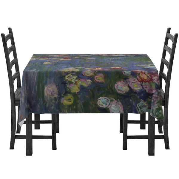 Custom Water Lilies by Claude Monet Tablecloth
