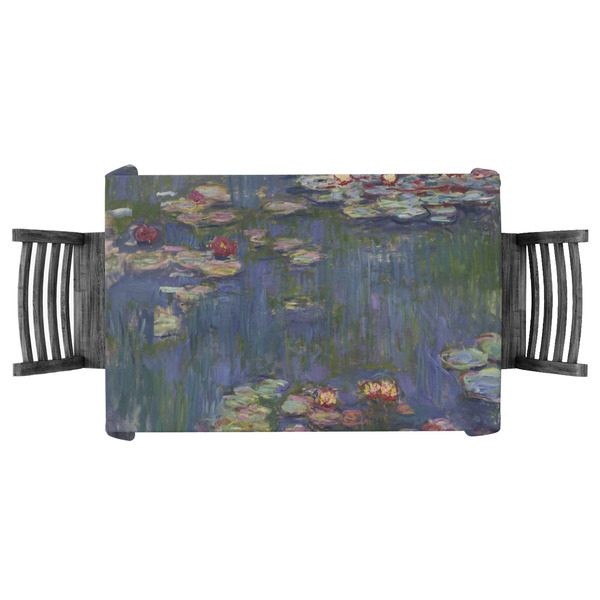 Custom Water Lilies by Claude Monet Tablecloth - 58"x58"