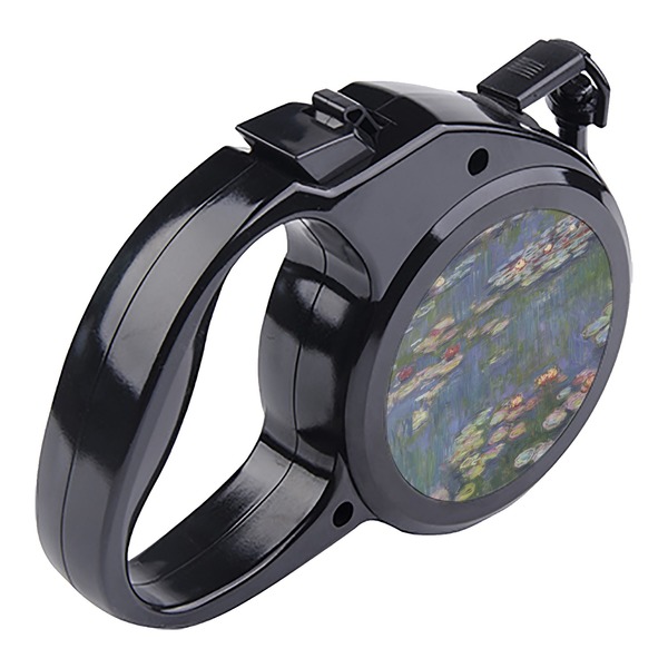 Water Lilies by Claude Monet Retractable Dog Leash - Angle