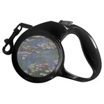 Water Lilies by Claude Monet Retractable Dog Leash - Large