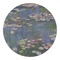 Water Lilies by Claude Monet Round Decal