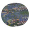 Water Lilies by Claude Monet Round Fridge Magnet - THREE
