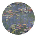 Water Lilies by Claude Monet 5' Round Indoor Area Rug